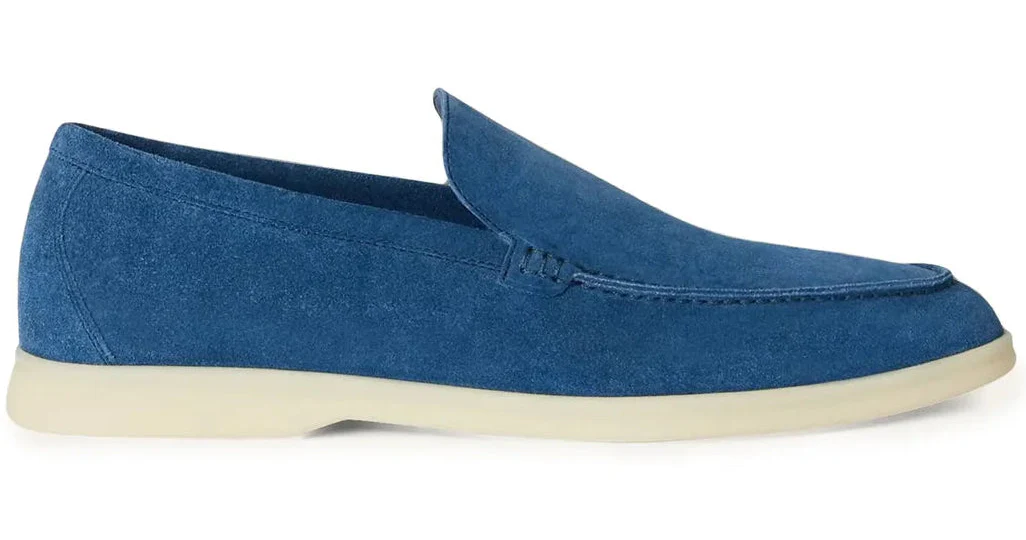 Loro Piana Summer Walk Loafer - Navy Blue | Men