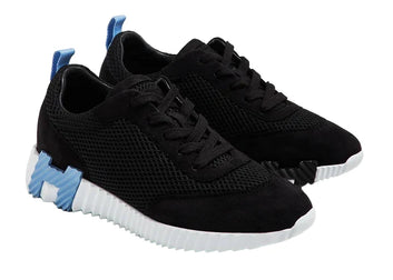 Hermès Bouncing Black Mesh Sneaker | Men